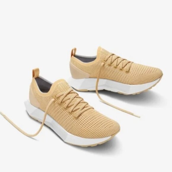 allbirds Shoes - Allbirds Tree Flyers Sneakers Women's 8 Lux Beige Special Edition Blizzard Sole
